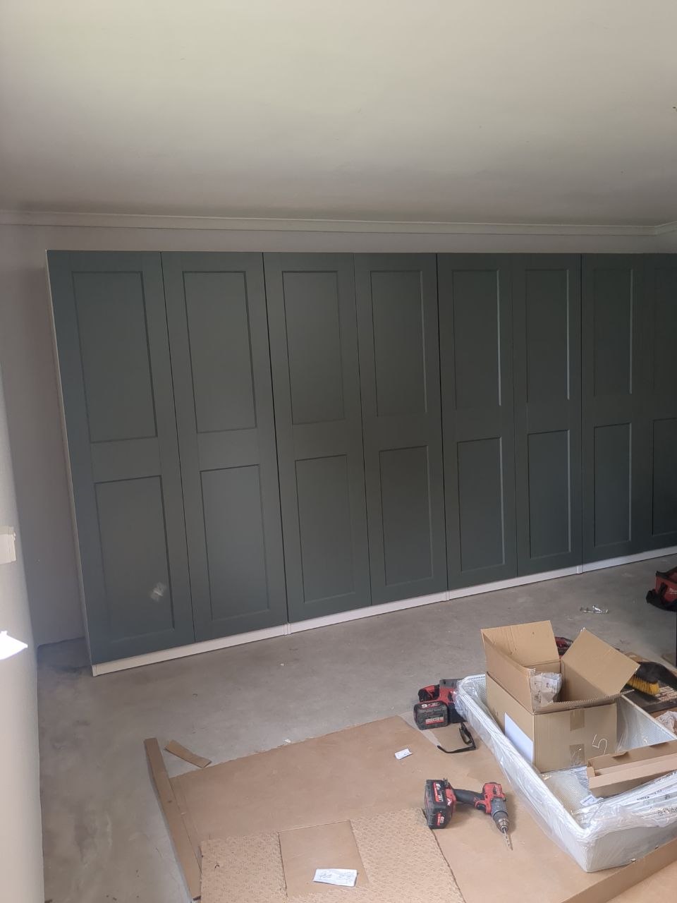 Built-in wardrobes installed by MMR — carpentry services Melbourne