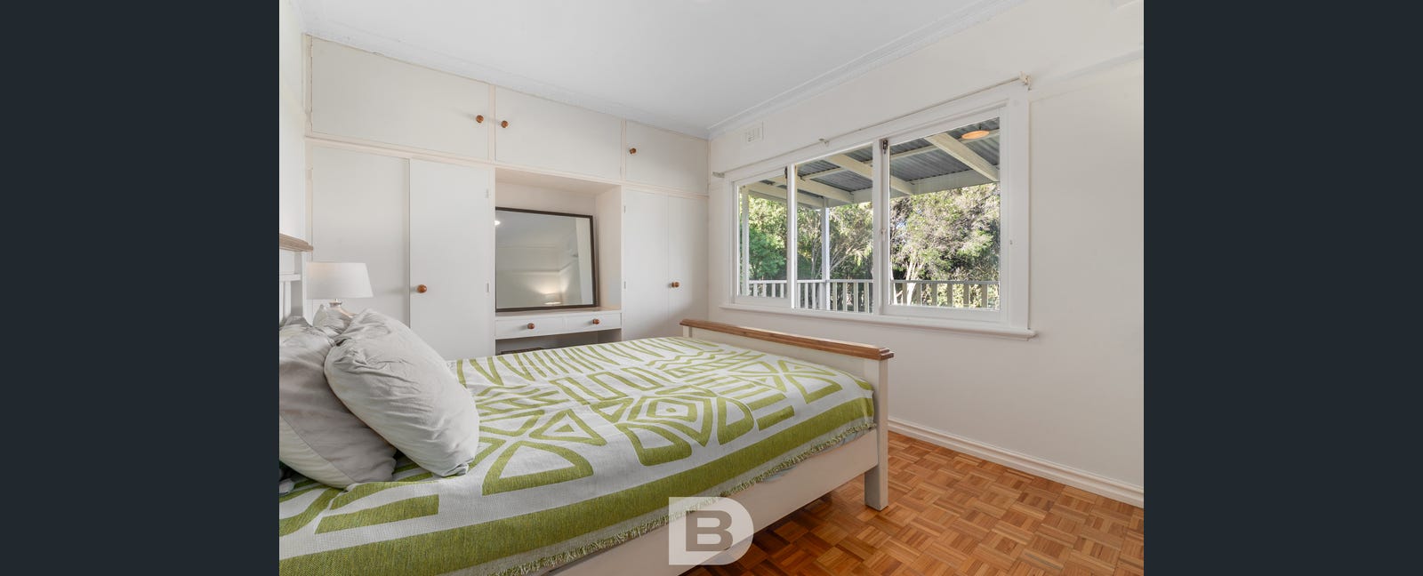 Bedroom interior painting with clean white walls, Lauriston VIC